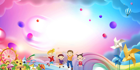 幼儿园毕业季BANNER背景图设计建议
