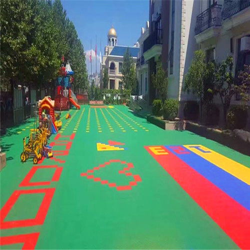 广东幼儿园户外悬浮地板 顺丰免费邮寄样品，助力幼儿安全成长